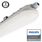 20W Tri-proof LED Batten 600mm with PHILIPS Driver 4000K - Ceiling Light Fixtures - Battens