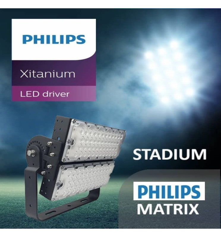 240W LED Floodlight PHILIPS Xitanium STADIUM MATRIX Bridgelux Chip - Philips Driver 160Lm/w 5000K - Flood & Spot Lights