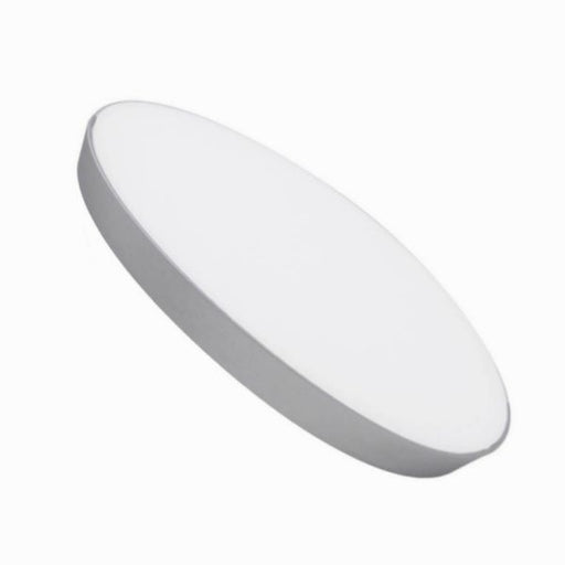 24W Surface Mounted DRAMMEN LED Ceiling Light in Silver 3000K - LED ceiling lighting