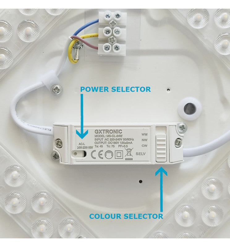 16W 20W 24W Round Surface Mounted LED Ceiling Light 3 CCT - Lighting - Downlights