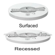 24W-18W-12W Circular LED Ceiling Light NEW MOSS 3CCT IP44 - Ceiling Light Fixtures - Downlights