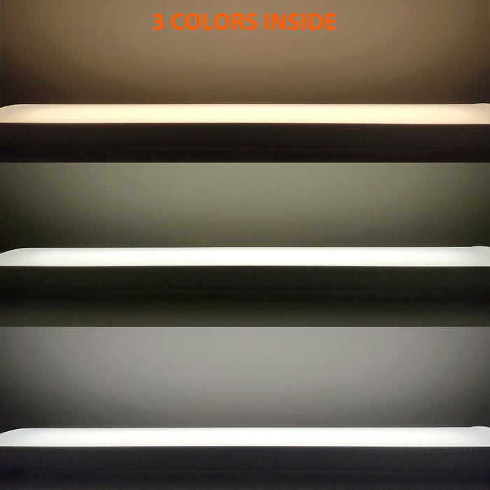 24W Integrated LED Batten 60cm with OSRAM Chip and 3 CCT - LED Batten - Ledex Lighting UK