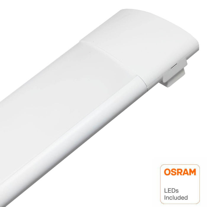 24W Integrated LED Batten 60cm with OSRAM Chip and 3 CCT - LED Batten - Ledex Lighting UK