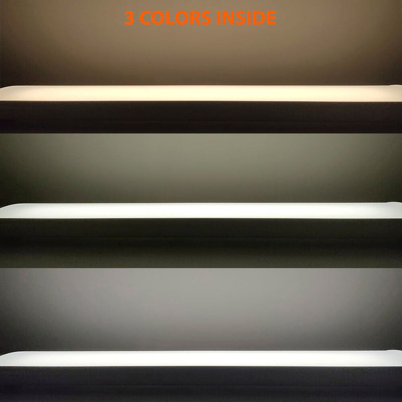 24W Integrated LED Batten Light 60cm with OSRAM Chip 3 CCT - Ceiling Light Fixtures - Battens