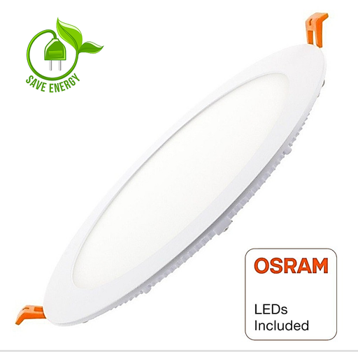 24W Slim Circular Recessed LED Downlight 3000K - LED Downlight