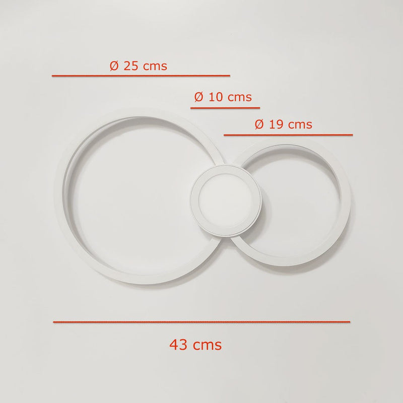 24W Indoor VISBY LED Wall Light 3000K - LED Wall lighting