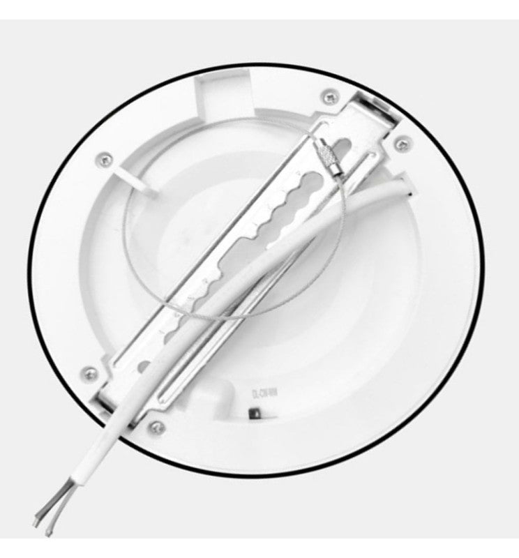 24W Round MOSS LED Ceiling Light BLACK with Adjustable Cut Out 3 CCT - Ceiling Light Fixtures - Panels