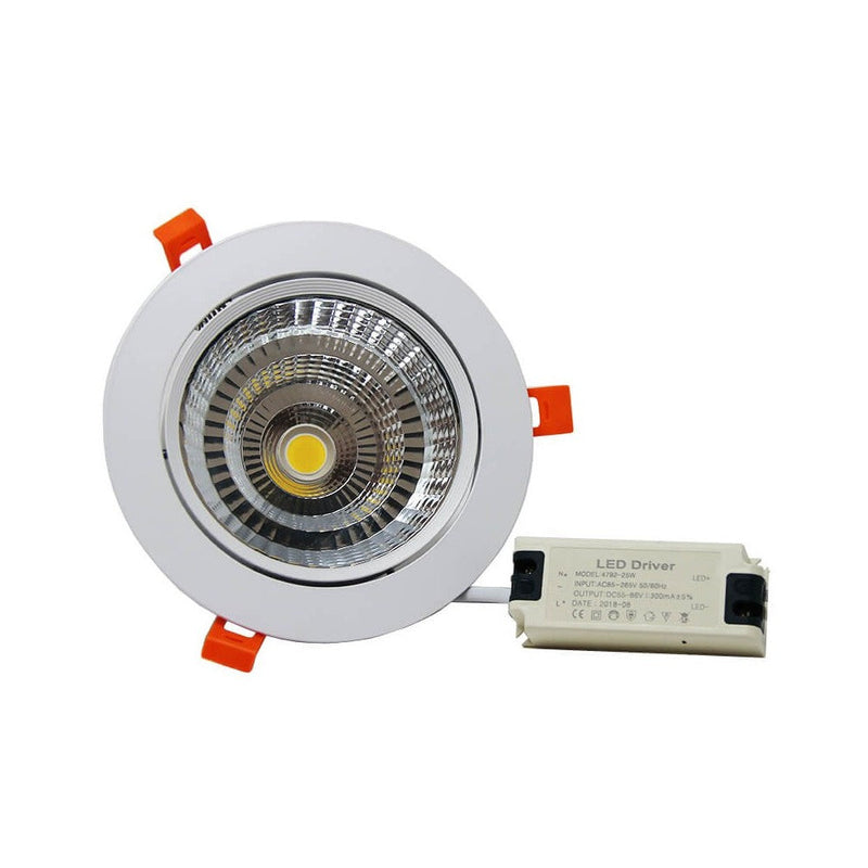 25W Recessed LED Downlight 3 CCT - Ceiling Light Fixtures - Downlights