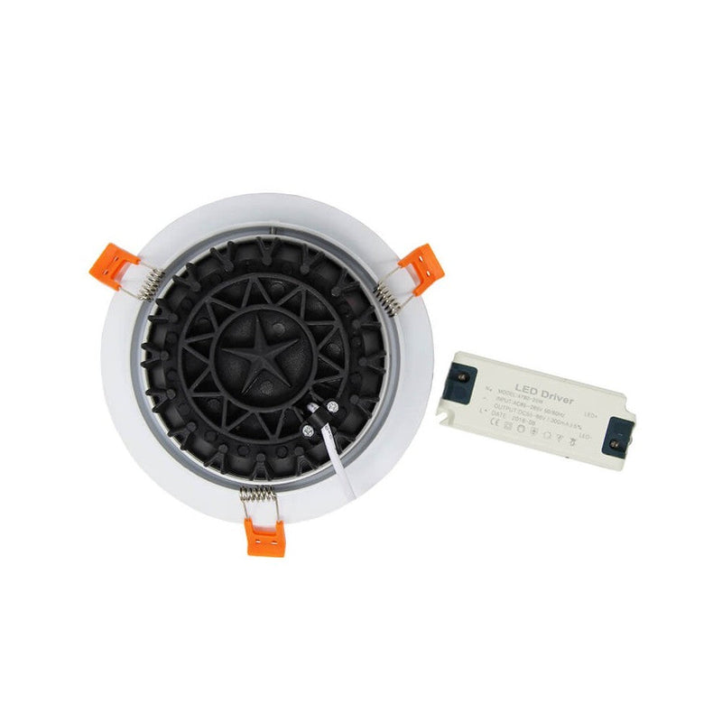 25W Recessed LED Downlight 3 CCT - Ceiling Light Fixtures - Downlights