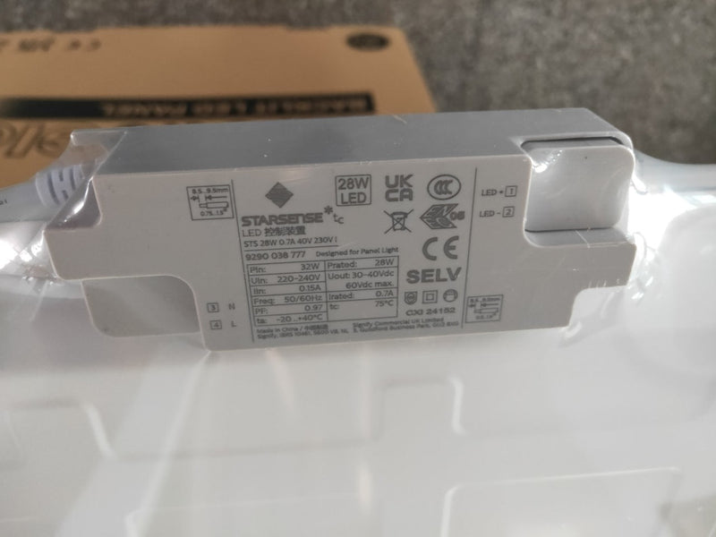 28W ARCTIC GLOW PRO High Efficiency LED Panel 60x60cm 5700K 6 Pack - Ceiling Light Fixtures - Panels
