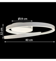 28W VEDUM LED Ceiling Light 4000K - Ceiling Light Fixtures - Bulkheads