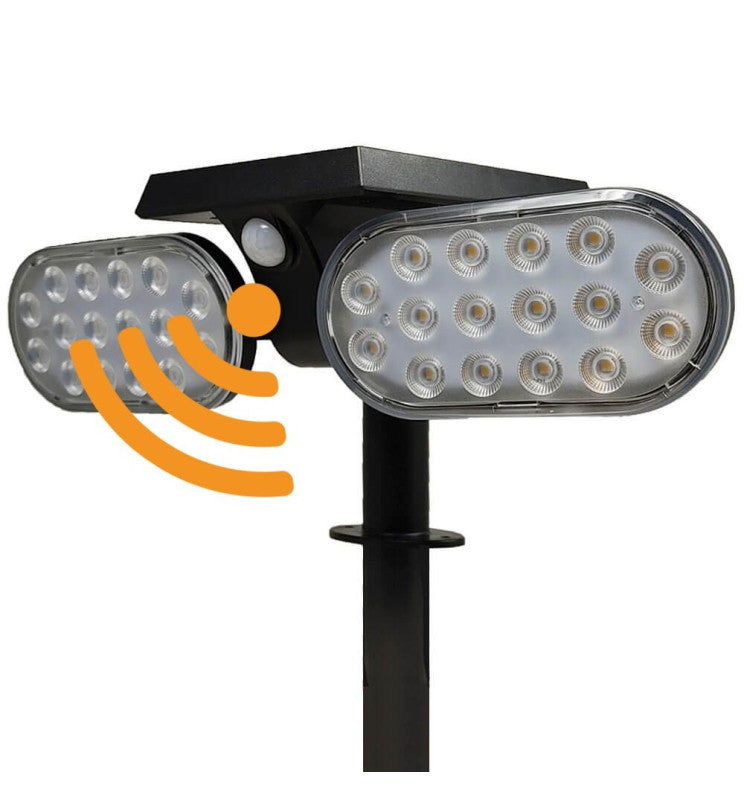 2W Outdoor Solar LED Garden Light with Motion Sensor 4500K - Solar LED light