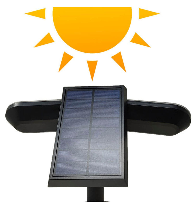 2W Outdoor Solar LED Garden Light with Motion Sensor 4500K - Solar LED light