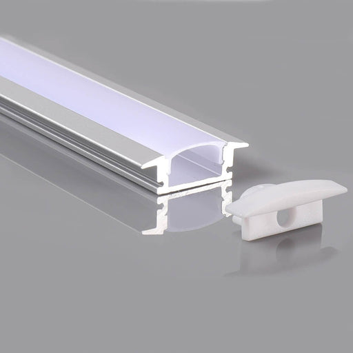 2m Aluminium profile kit for LED Strips with Wings - LED Accessories