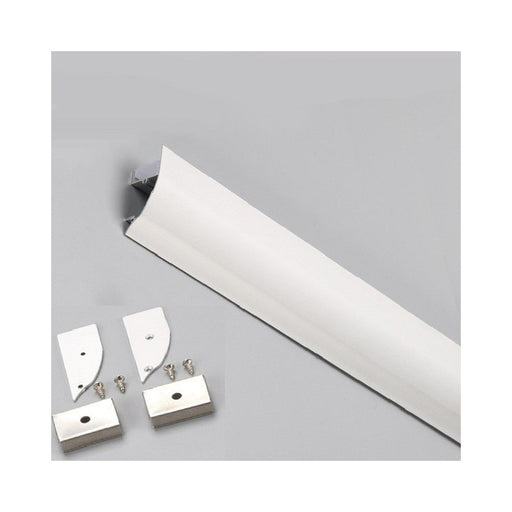 2m CORNICE Aluminium profile for LED Stripe - LED Accessories - Ledex Lighting UK