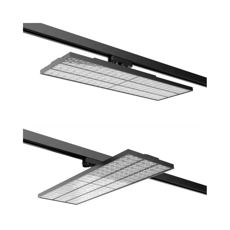 Connector for 3 Phase Rail Adapter Track Lights in Black - LED Accessories