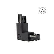 3 PHASE LEFT L rail union Black - Track Lighting Accessories - Accessories