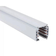 3 Phase Track Light Rail 1m in White - Track Lighting Rails - Accessories