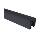 3 Phase Track Light Rail 1m in Black - LED Accessories