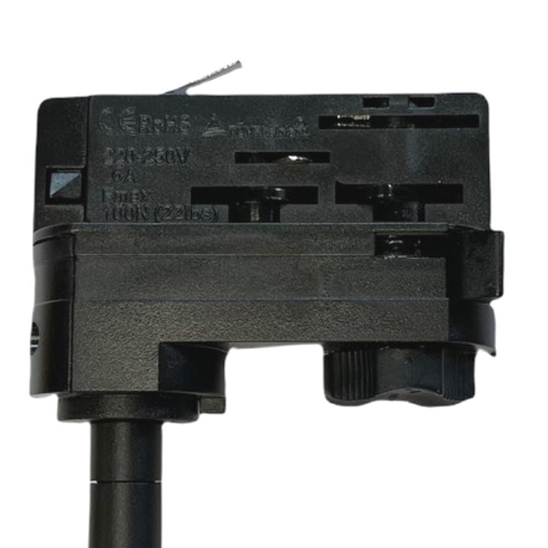 3 Phase Track Spotlight for GU10 LED Bulb Black - Track Lighting Fixtures - Track Lighting