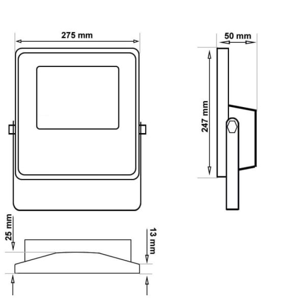 300W SOLAR LED Outdoor Floodlight NEW AVANT 5700K