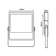 300W NEW EVOLUTION LED Floodlight with Osram chip 6000K - LED