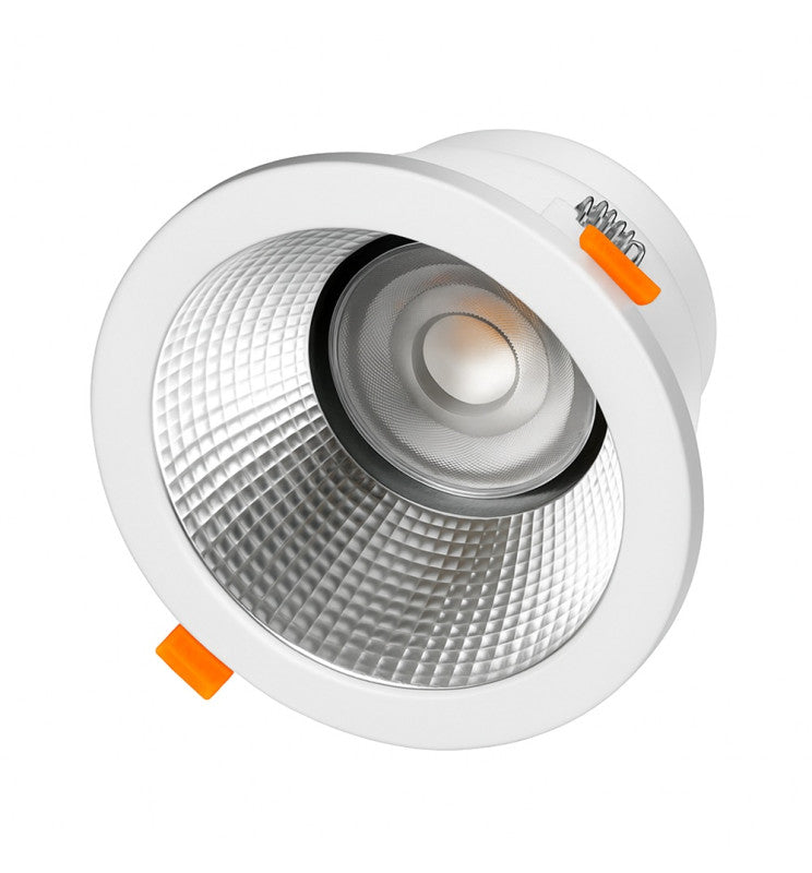 30W Circular LED Downlight GXtronic CRI + 92 Cut-out Ø145mm 3CCT IP65 - Ceiling Light Fixtures - Downlights