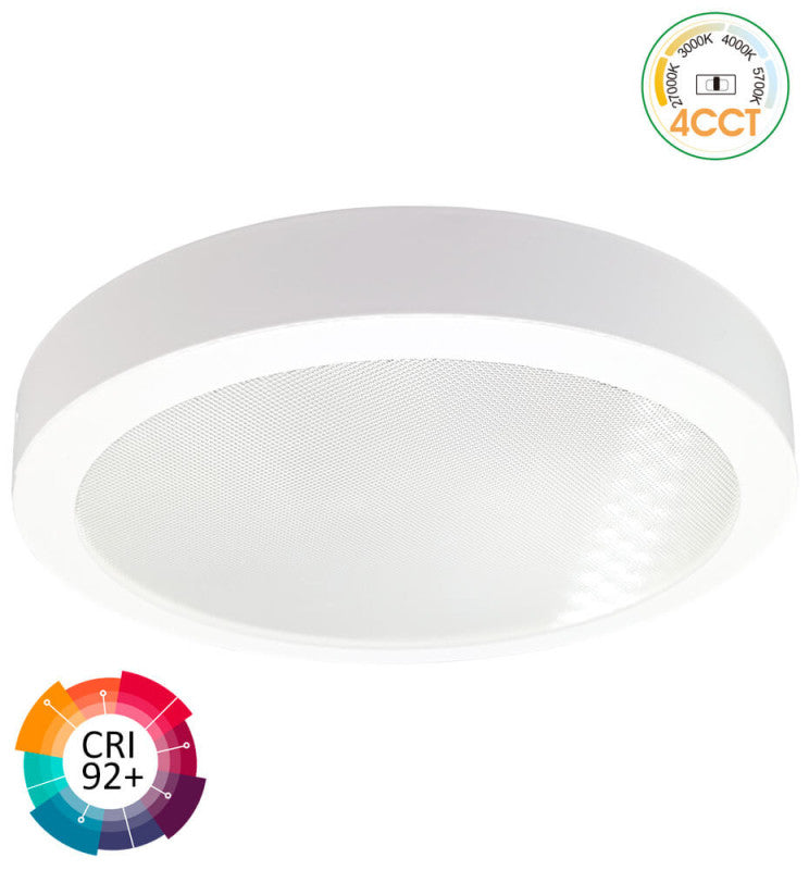 30W LED Ceiling Surface Light Round UGR19 140Lm/W CRI92 4CCT Buy — Ledex UK