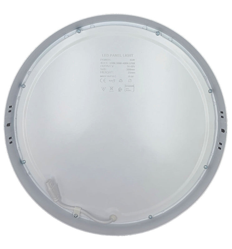 30W LED Ceiling Surface Light Round UGR19 140Lm/W CRI92 4CCT - Ceiling Light Fixtures - Bulkheads