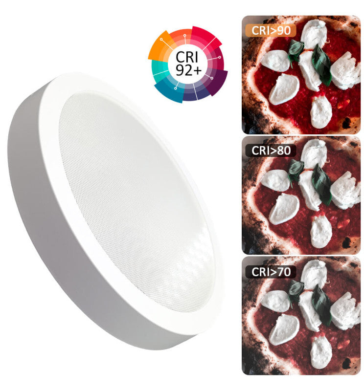 30W LED Ceiling Surface Light Round UGR19 140Lm/W CRI92 4CCT - Ceiling Light Fixtures - Bulkheads