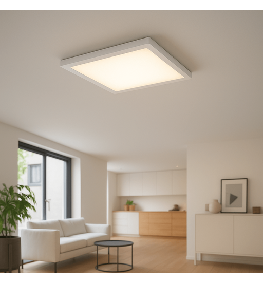30W LED Ceiling Surface Light Square UGR19 140Lm/W CRI92 4CCT - Ceiling Light Fixtures - Panels