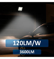 30W LED Floodlight AURORA 140Lm/W with PIR Motion Sensor - Flood & Spot Lights - Floodlights