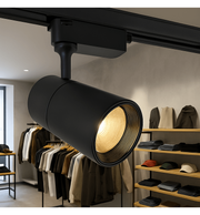 30W LED Track Light PARIS Black Single-Phase with Bridgelux Chip UGR11 24º - Track Lighting Fixtures - Track Lighting