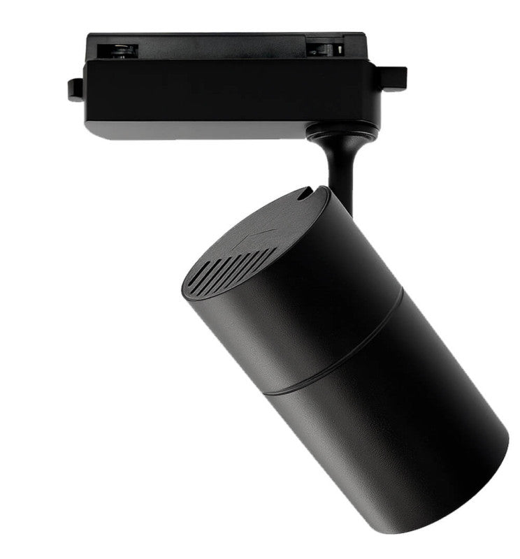 30W LED Track Light PARIS Black Single-Phase with Bridgelux Chip UGR11 24º - Track Lighting Fixtures - Track Lighting