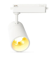 30W LED Track Light PARIS White Single-Phase with Bridgelux Chip UGR11 24º - Track Lighting Fixtures - Track Lighting