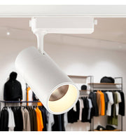 30W LED Track Light PARIS White Single-Phase with Bridgelux Chip UGR11 24º - Track Lighting Fixtures - Track Lighting