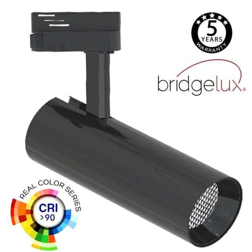 30W Single Phase BERNA LED Track Light 3000K Black - Track Lighting Fixtures - Track Lighting