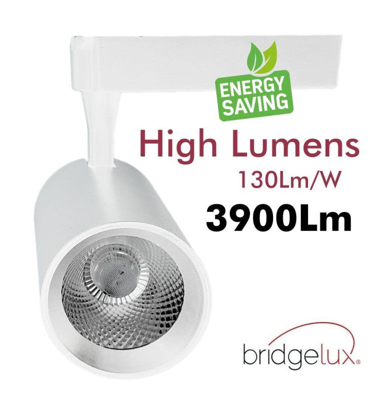 30W Single Phase PARMA LED Spotlight White 3 CCT - Track Lighting - Track Lighting