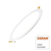 30W Slim Round Recessed LED Downlight OSRAM Chip 6000K Cut-out 280mm - Ceiling Light Fixtures - Downlights