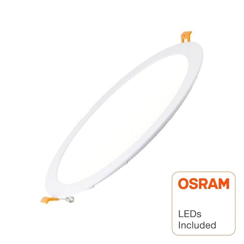 30W Slim Round Recessed LED Downlight OSRAM Chip 6000K Cut-out 280mm - Ceiling Light Fixtures - Downlights
