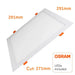 30W Square Slim Panel LED Downlight with Osram Chip 6000K - LED Downlight - Ledex Lighting UK