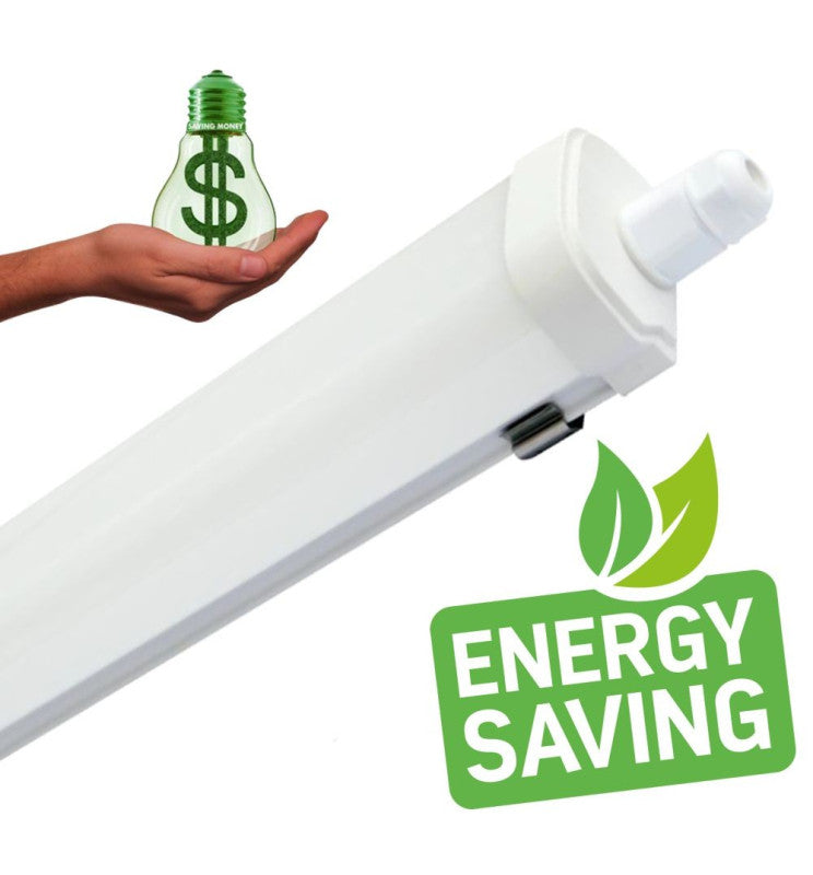 30W Tri-proof GLOWLUXE LED Batten 120cm 4000K - Ceiling Light Fixtures - Battens