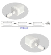 30W Tri-proof GLOWLUXE LED Batten 120cm 5700K - Lighting Fixtures - Battens
