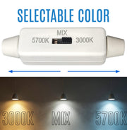 36W ARCTIC GLOW ECO LED Panel 60x60cm 3 CCT 6 Pack - Ceiling Light Fixtures - Panels