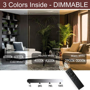 36W Dimmable ESPOO LED Ceiling Light 3 CCT - Ceiling Light Fixtures - Downlights