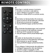 36W Dimmable LAHTI LED Ceiling Light with Remote Control 3 CCT - Ceiling Light Fixtures - Downlights