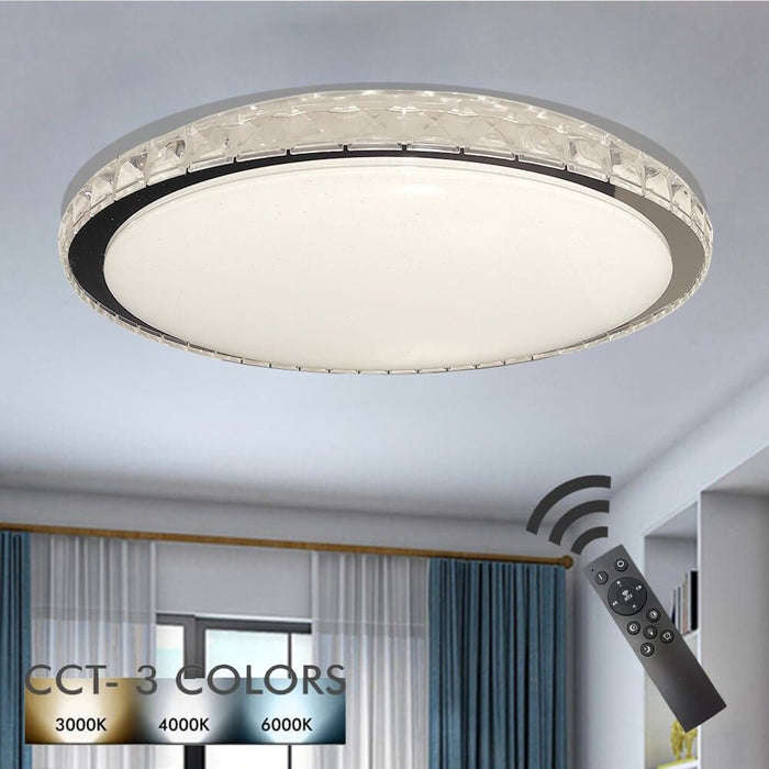 36W HELSINKI Dimmable LED Ceiling Light with selectable CCT - LED ceiling lighting - Ledex Lighting UK