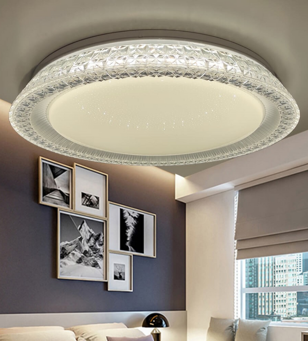 36W TURKU Dimmable LED Ceiling Light with selectable CCT - LED ceiling