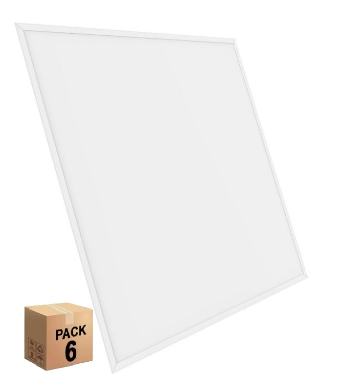 36W ARCTIC GLOW ECO LED Panel 60x60cm 3 CCT 6 Pack - LED Panel