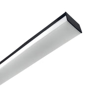 36W Linear BERGEN LED Batten Black 119cm 3 CCT - Ceiling Light Fixtures - Battens